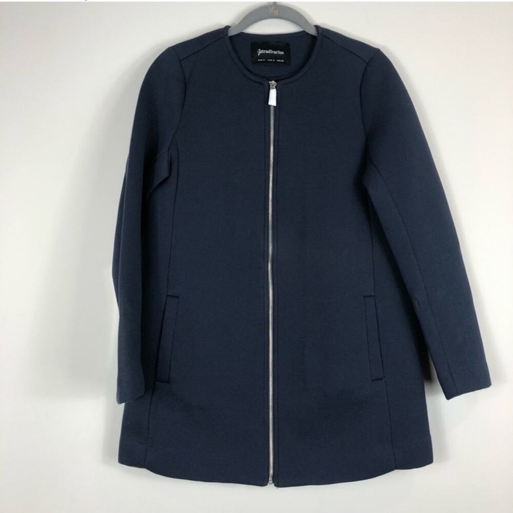 NWOT Stradivarius Navy Jacket